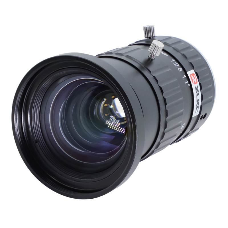 ZLKC�����ƴ�16mm��ҵ��ͷHK1628MP2�߷ֱ���1.1"C�ӿڵͻ��侵ͷ