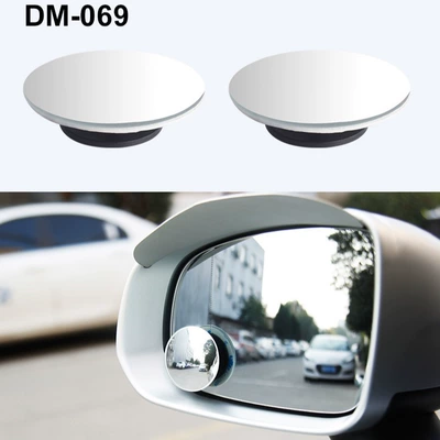Large field of view rear view auxiliary mirror: Reversing Auxiliary Mirror Glass Frameless