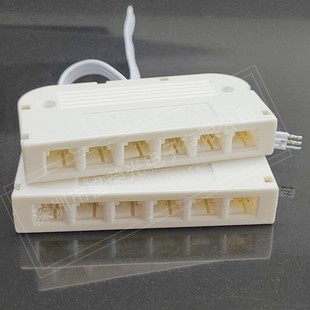 2 holes 3 holes 4 holes 6 holes led two-color distribution box dimming 2346 port 3pin RGB 6 holes DuPont distribution box