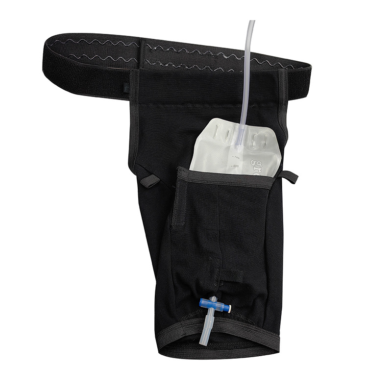 Amazon cinturón pañal bolsa vendaje drenaje cinturón pañal bolsa bolsillo pierna Correa polainas bolsa de pañales portátil