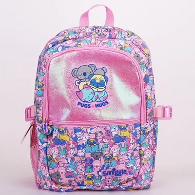Smiggle grande kt Stitch mochila de gran capacidad de descompresión de doble hombro de dibujos animados