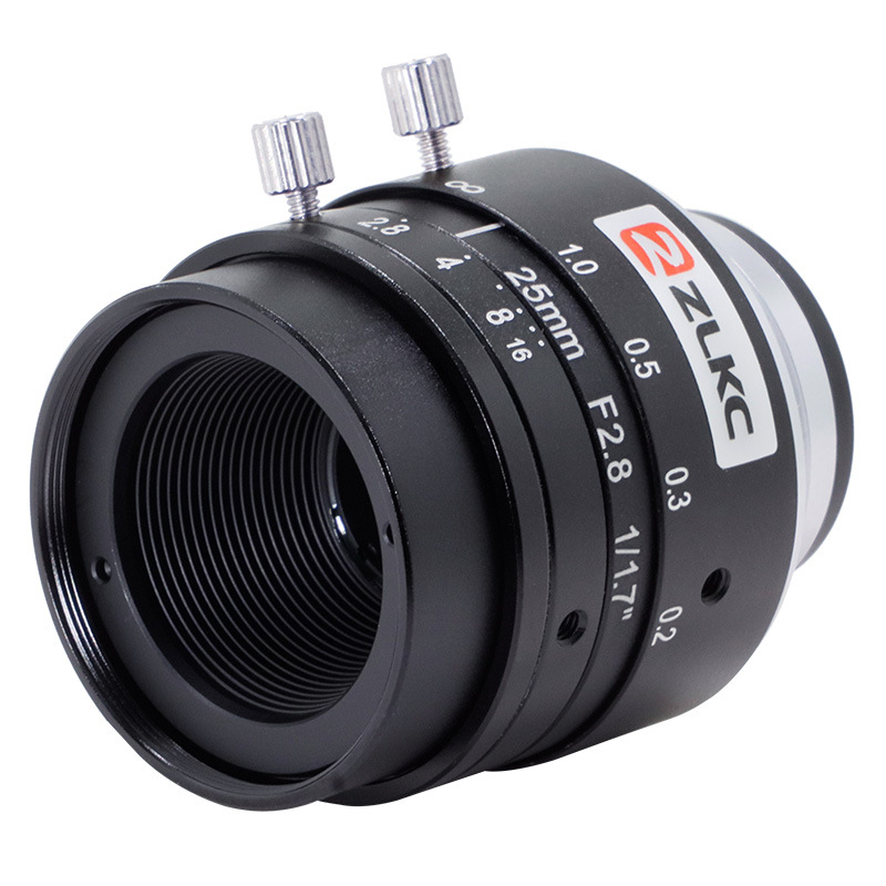 ZLKC�����ƴ�25mm��ҵ��ͷLM2528MP12�ͻ���C��1/1.7�����Ӿ���ͷ