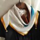 New 65.65 Magnetic Buckle Scarf Women's Square Scarf Winter Lazy Pendant Ins Scarf Scarf Decorative Fashion All-match