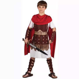 儿童节古希腊斯巴达角色扮演埃及男古罗马战士决斗士武士骑士套装