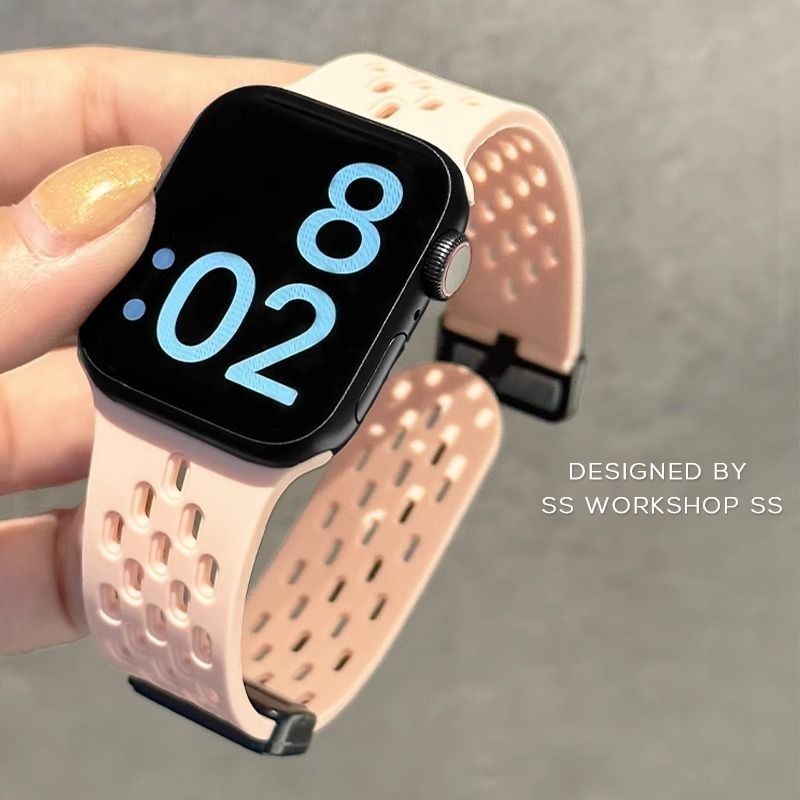 適用apple腕時計バンドシリコン磁気バックルiWatch10腕時計バンドs 10/8/s 9567世代男女|undefined