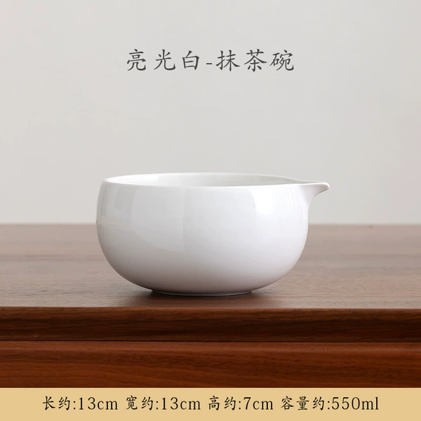 [亮光白-抹茶碗]
