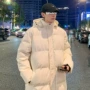 保暖爆款男女中长款袄子
