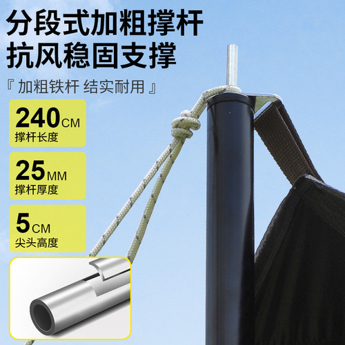 Outdoor Vinyl Canopy Cold Shed: Thickened, UV-Protective, Waterproof Camping Shelter with Rainproof Roof