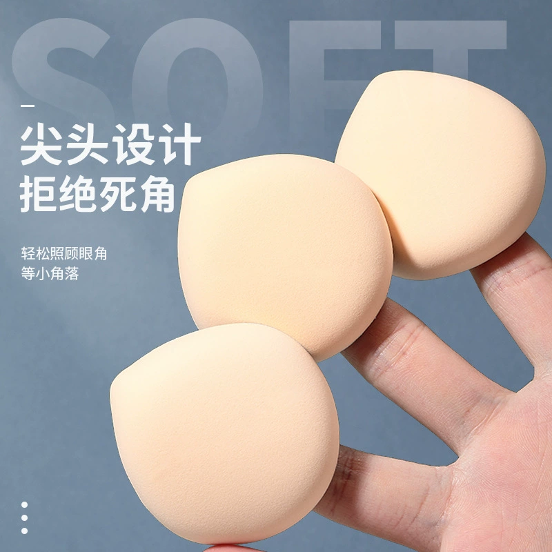 Small and Drop-shaped Marshmallow Powder Puff от LMLTOP, сухой и влажный без пудры макияжа пух-пух подушечка для воздуховой подуши SY201