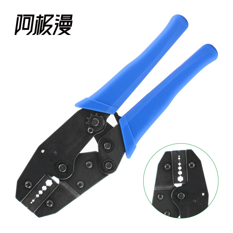 阿极漫HEX.043"/.069"/.100"/.128"/.151"/.213"省力棘轮式压接钳