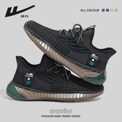 Pull back men's shoes coconut shoes men's 2024 summer new fashion shoes mesh breathable running sports shoes casual shoes for men