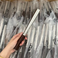 一诺厨房胡桃木捣汁棒捣碎手打捶打柠檬工具商用碎冰棒锤冰棒