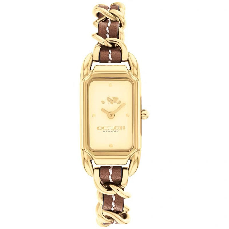 Koujiachi Small Square Watch for Women, Fashionable Leather Strap Quartz Women's Watch, Niche Brand Wristwatch, Cross-Border Shipping