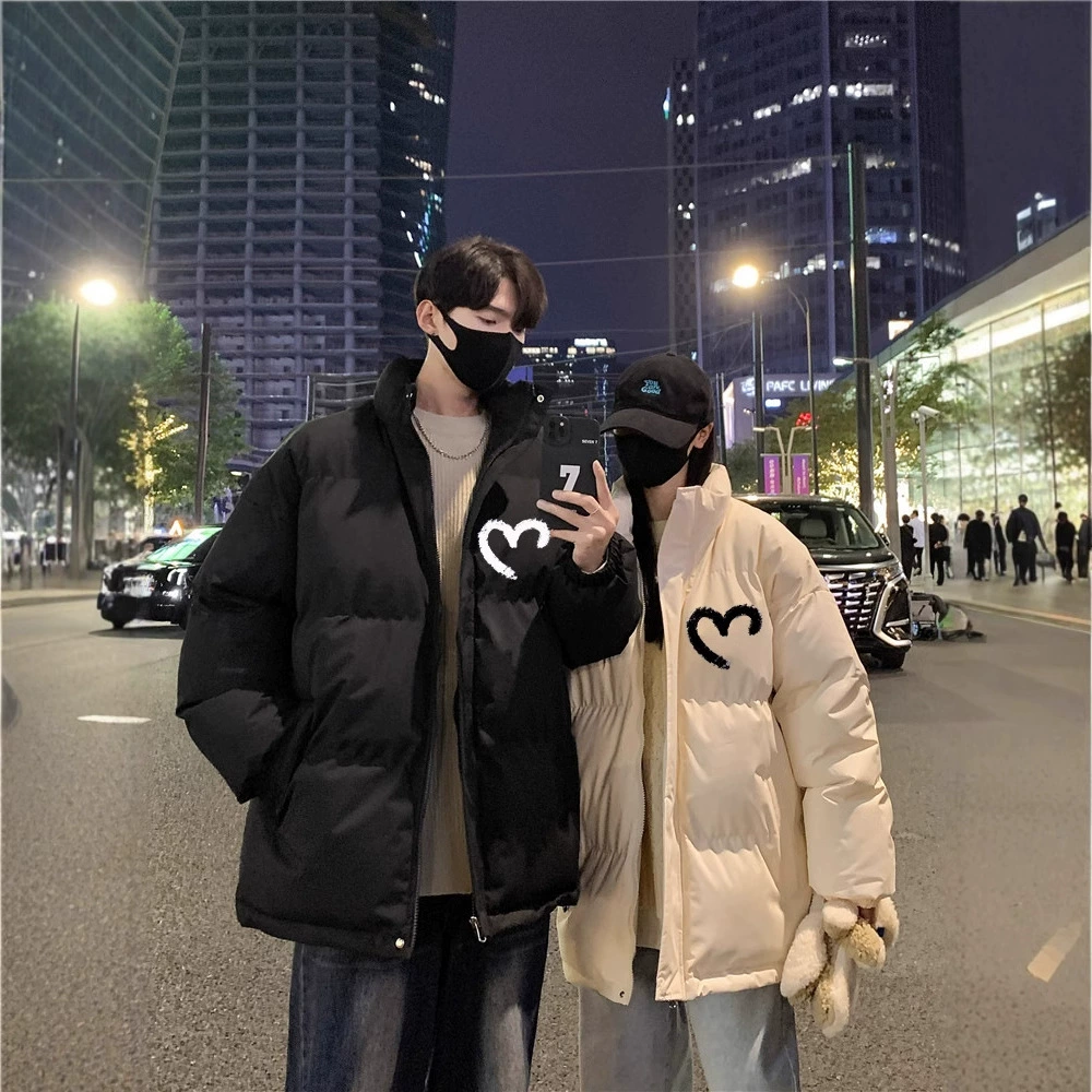 Возвратная (высокое качество руки, хлопок утолщенный) зимняя хлопчатобумажная одежда с принтом контроля доступа