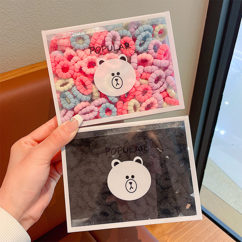 子供用ゴムバンド、かわいいベビーヘッドバンド、髪を傷つけない、高弾性と耐久性、ゴムバンド、女の子用ヘアアクセサリー、女の子用ヘアゴム|undefined