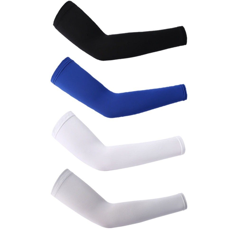 Sharetour Ice Silk Sleeves, Anti-Uv, Breathable Nylon Sports Arm Sleeves, Summer Quick-Drying Sun Protection Ice Sleeves