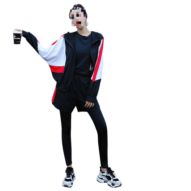 여성용 요가복 속건성 대형 사이즈 피트니스 의류 그물 셀럽 헬스 모닝 조깅 스포츠웨어 러닝복 느슨하고 날씬함