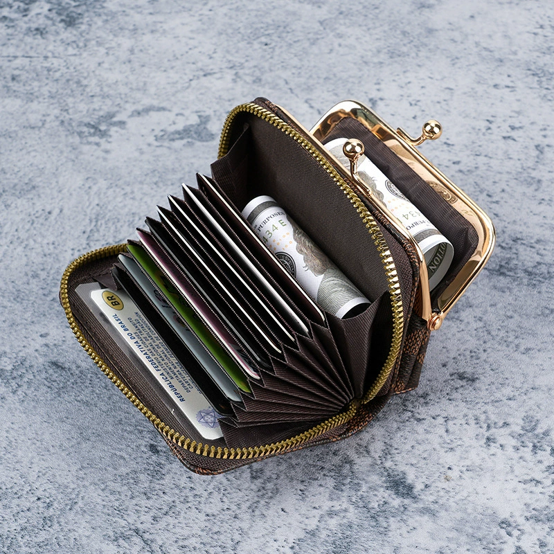 Short universal wallet for students, city style