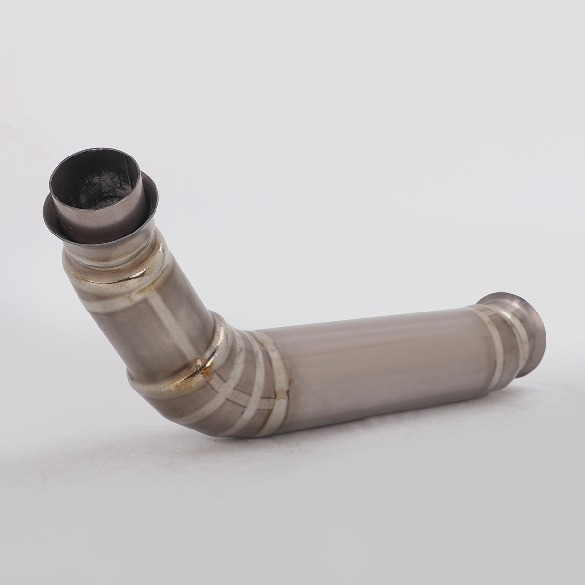 Suitable for motorcycle Shengshi 703T exhaust pipe modification, Shengshi 703T replaces the original drum titanium alloy mid-section