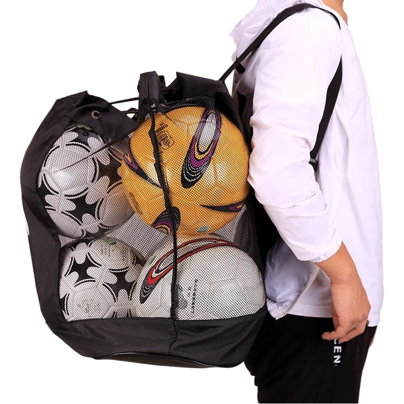 Soccer Storage Bag Basketball Large Net Bag Volleyball Net Bag Small Shoulder Bag Outdoor Sports Bag Ball Games Training Equipment