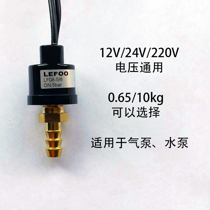 LEFOO special pressure switch with conical head for submersible pumps, water pressure air pump pneumatic auto-stop switch sensor LEFOO special pressure switch with conical head for submersible pumps, water pressure air pump pneumatic auto-stop switch sensor