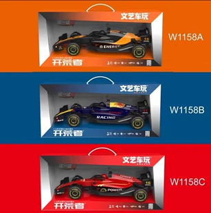 Инерционная гоночная машина F1 в подарочной коробке