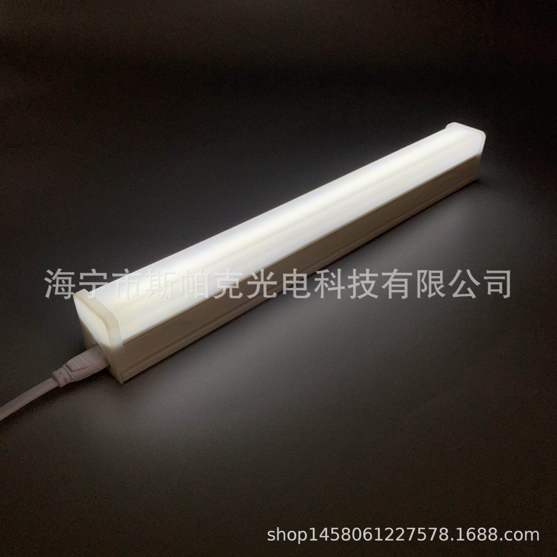 T5 T8一体化LED灯管 全塑方形商场日光照明灯 现货批发 1.2M18瓦-阿里巴巴