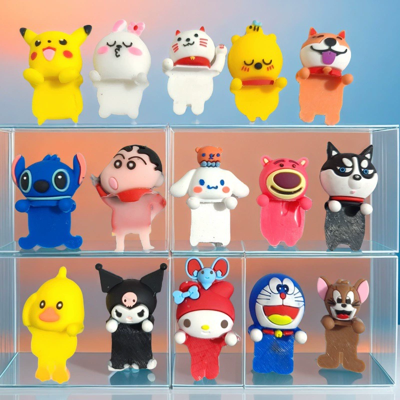 Аксессуары для салона автомобиля, автомобильные украшения, дисплей центральной консоли, милая декомпрессионная кукла, украшение зеркала заднего вида