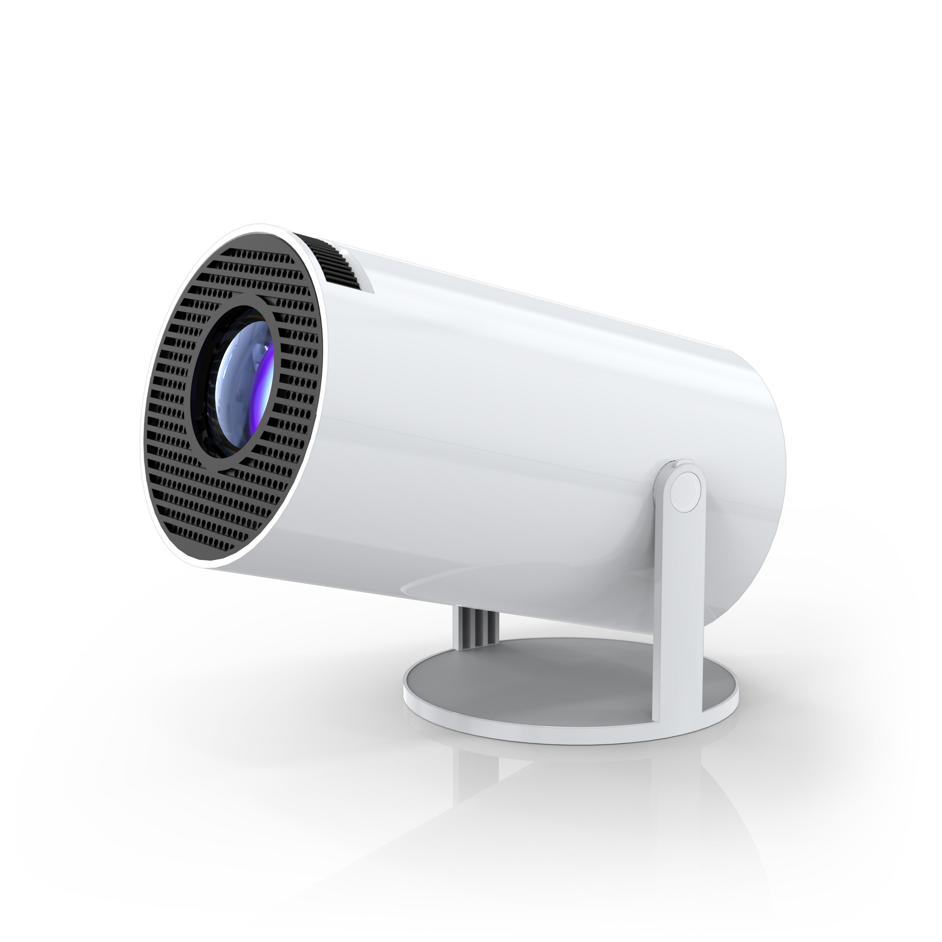 Cross-Border Popular Projector 4K Ultra-Clear Smart Android Home Portable Wired and Wireless Same-Screen Hy300 Projector