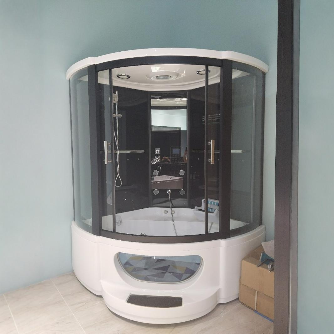 Baños interiores de vapor de Auwo proveedores de ducha de vapor doble sauna ducha de vapor baño general