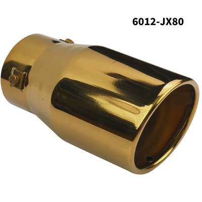 exhaust pipe tail throat — Car muffler - oblique-gold