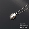 Ring stainless steel, necklace, sunglasses, card game, pendant hip-hop style, advanced sweater, long accessory, wholesale, high-quality style
