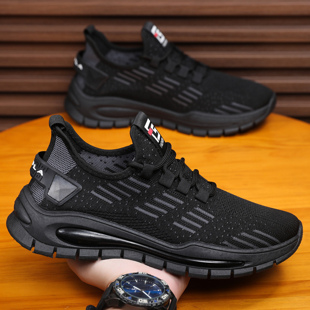 Zapatos deportivos de hombre, zapatos casuales de hombre transpirables, zapatos de viaje cómodos, zapatos de corrida de malla de moda universal