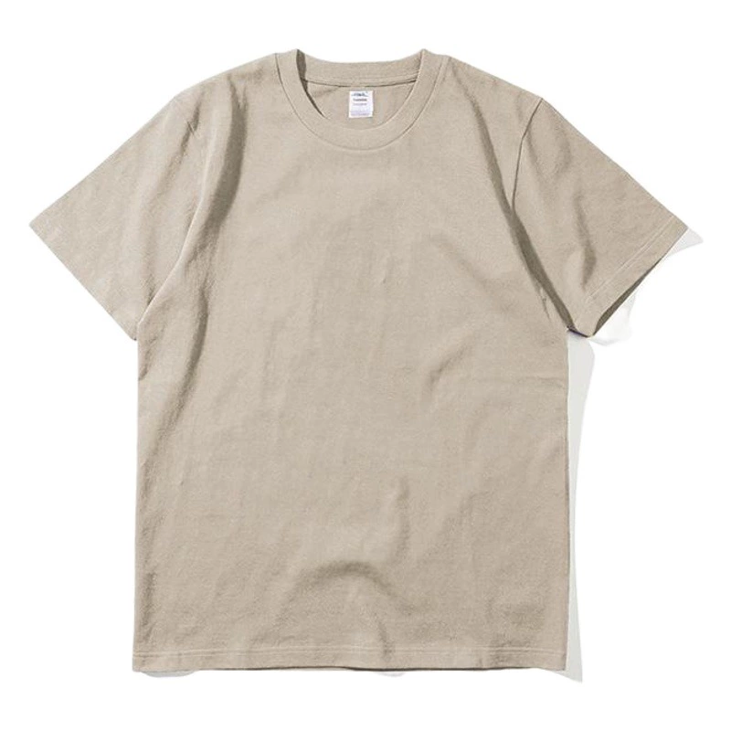 Фабрика в наличии скидка 200 г однотонная чесаная хлопковая Футболка Европейская версия плюс размер пустая культурная рубашка рекламная рубашка индивидуальная печать DIY