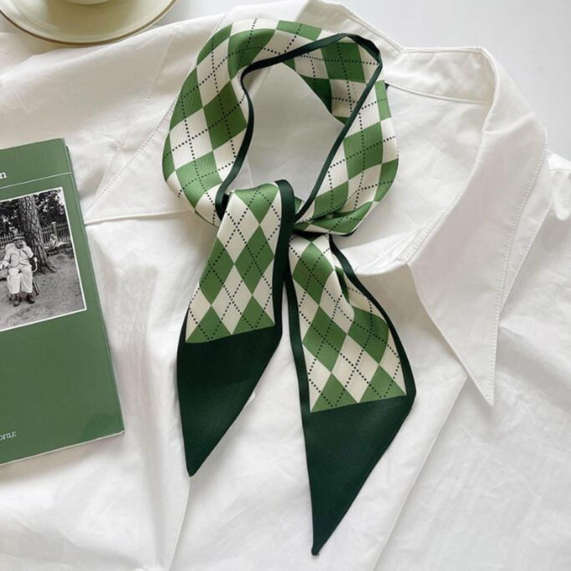 Rejilla de diamante con borde verde*verde