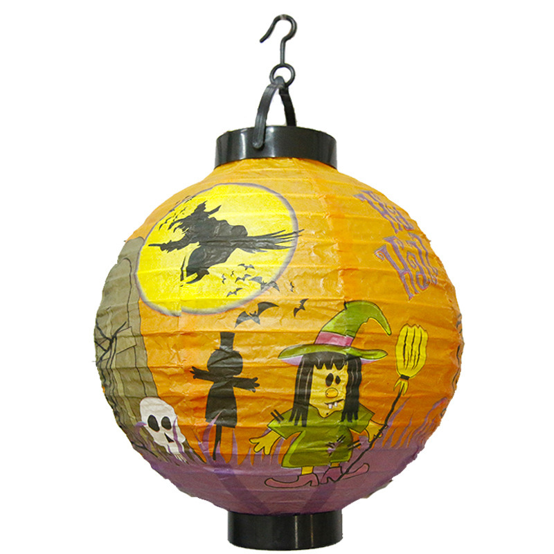 Decoración de Halloween linterna de papel decoración colgante decoración de fiesta decoración de Acción de Gracias decoración fantasma decoración calabaza bola de panal