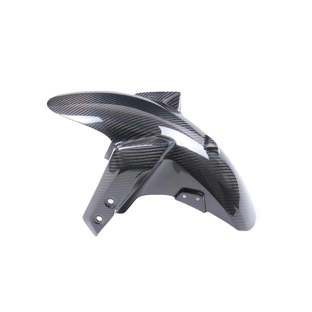 Suitable for YAMAHA Yamaha MT09 FZ09 motorcycle modified carbon fiber front fender soil removal plate shell