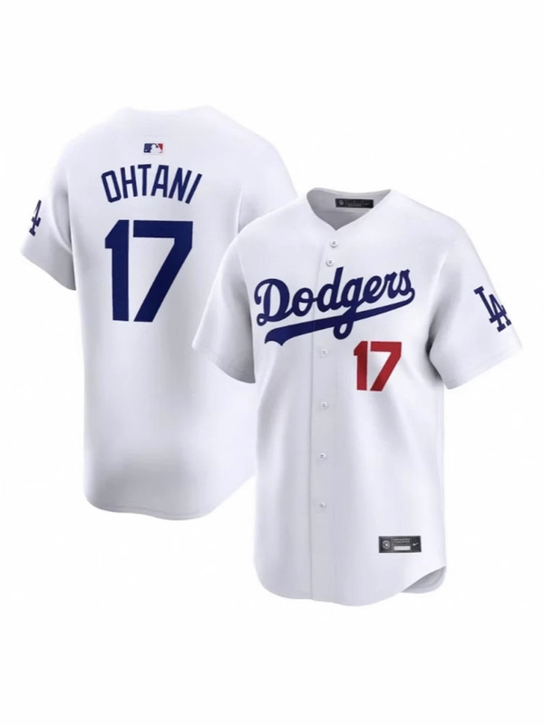 アメリカンプロ野球 ドジャース ドジャース No.17 大谷翔平 速乾スポーツ野球ユニフォーム カーディガン 男女兼用|undefined