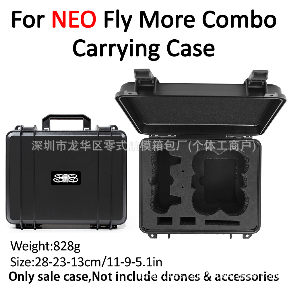 Adecuado para caja a prueba de explosiones DJI NEO bolsa de almacenamiento DJI neo caja pequeña a prueba de explosiones tanque impermeable portátil al aire libre portátil