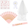 Spot single party Team Bride Europe and the United States wedding bride bridesmaid etiquette 15 -piece set