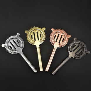 Stainless Steel Ice Filter Strainer Filter Ice Separator Cold Drink Water Filter Bar Cocktail Supplies Bartending Tools