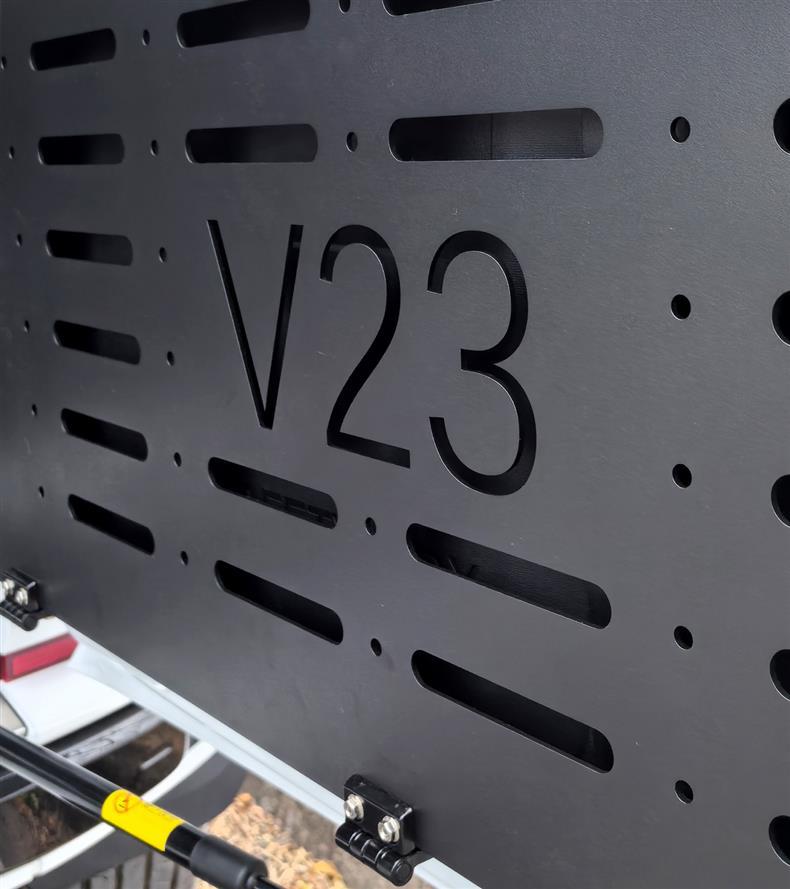 Suitable for Icar V23 Tailgate Storage Rack, Trunk Storage Rack Frame, Foldable Table Board, Expansion Luggage Box