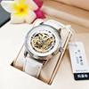 Mechanical fashionable waterproof mechanical watch, fully automatic, simple and elegant design