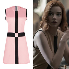 女王的棋局cos服後翼棄兵貝絲·哈蒙同款綠色連衣裙cosplay表演服