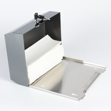 加厚不锈钢擦手纸盒壁挂式卫生间抽取式大纸巾盒厕纸盒抹手纸箱架