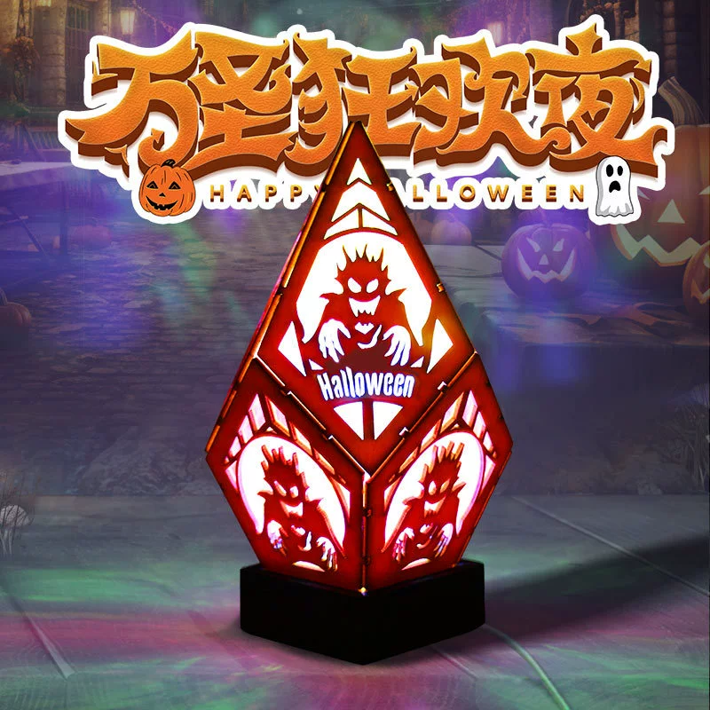 Новый богемный ночник, деревянные декоративные украшения, звездный свет, лазерная резка, напольная проекционная лампа