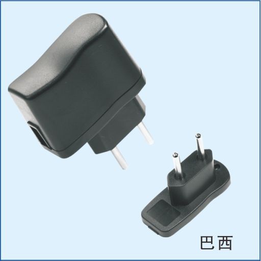 厂家供应A288充电器外壳/3W巴西规电源外壳/手机电源充电器外壳