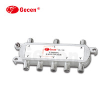 GECEN佳讯5-2400MHZ电视信号六路分支器GS-1106 SAT分配器