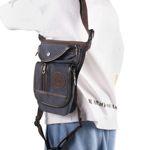 Cross-Border Direct Sales Lightweight Fashionable Leg Bag Outdoor Sports Motorcycle Riding Waist Bag Nylon Tactical Mountaineering Leg Bag
