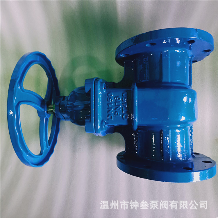 Z45X-10C 暗杆弹性座封法兰软密封闸阀 消防自来水开关阀门 DN100